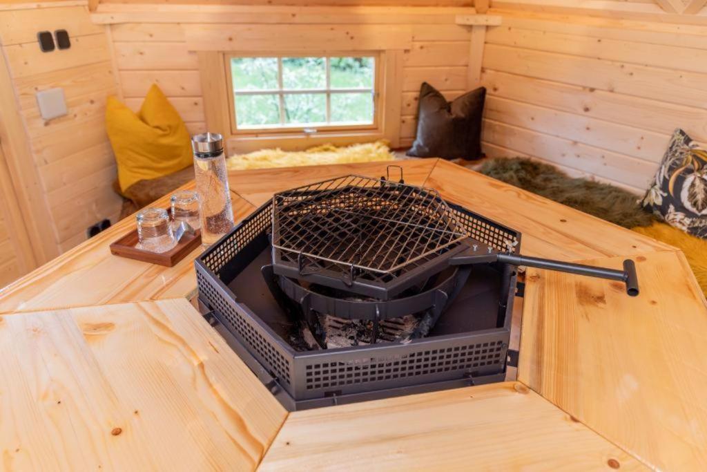 Chalet Vitaspa - Whirlpool & Sauna Privatspa Pegnitz Exterior foto