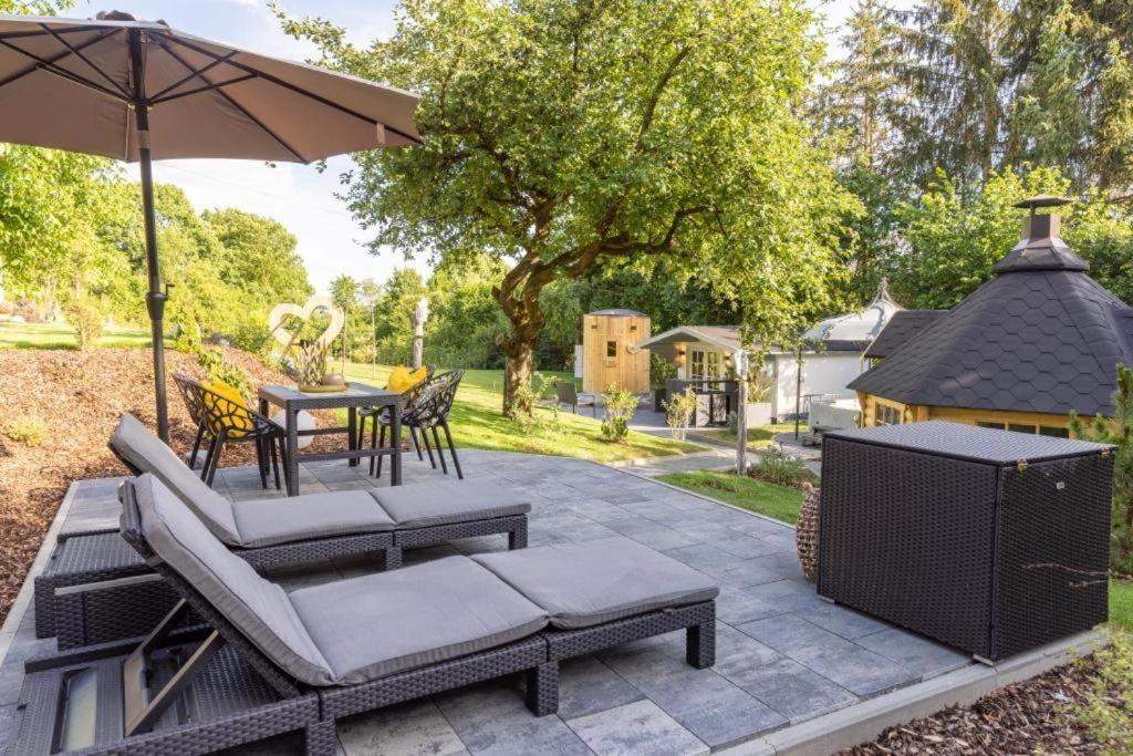 Chalet Vitaspa - Whirlpool & Sauna Privatspa Pegnitz Exterior foto